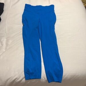 Blue lululemonn leggings